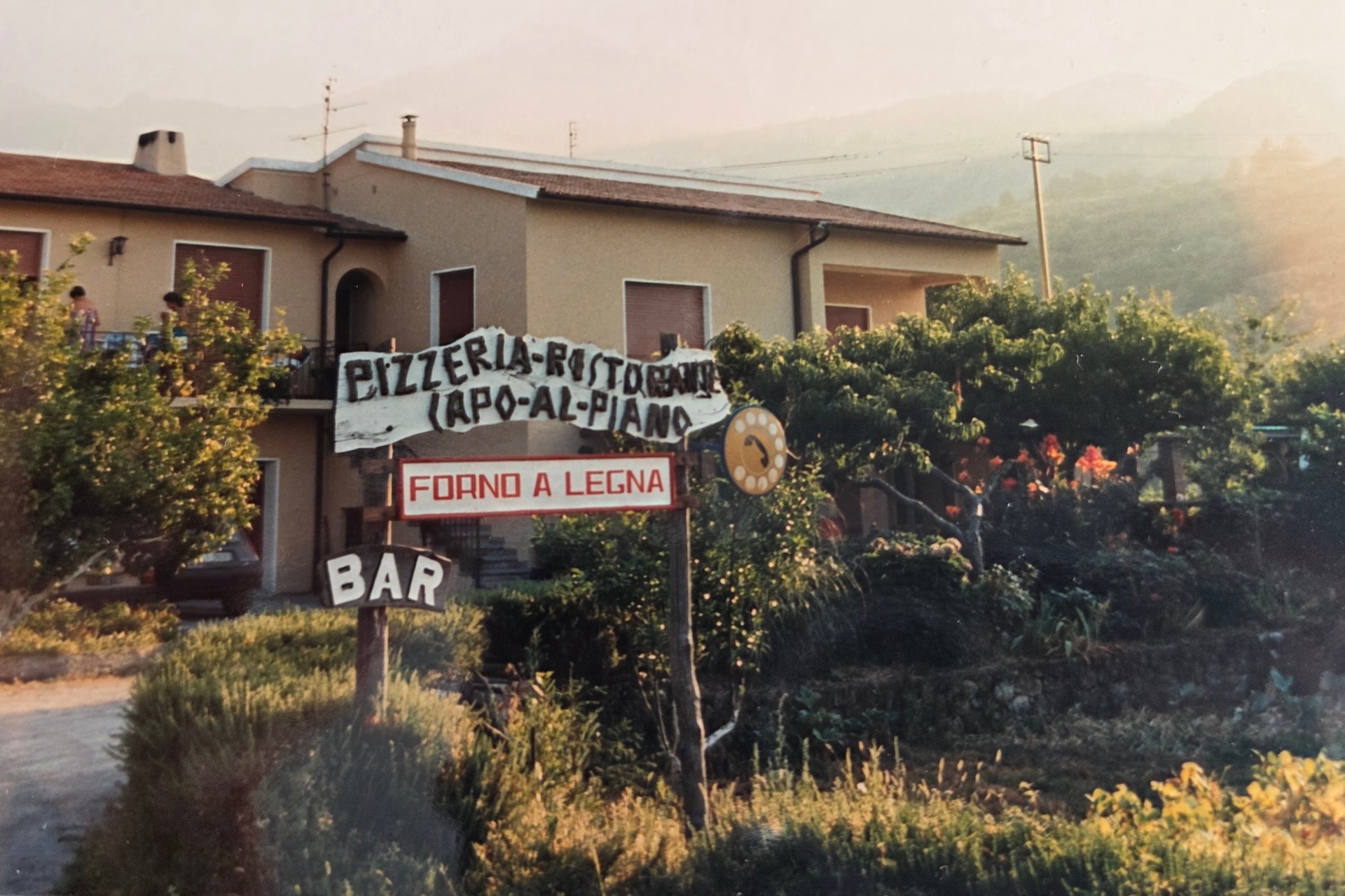 Immagine storica del Ristorante Capo al Piano