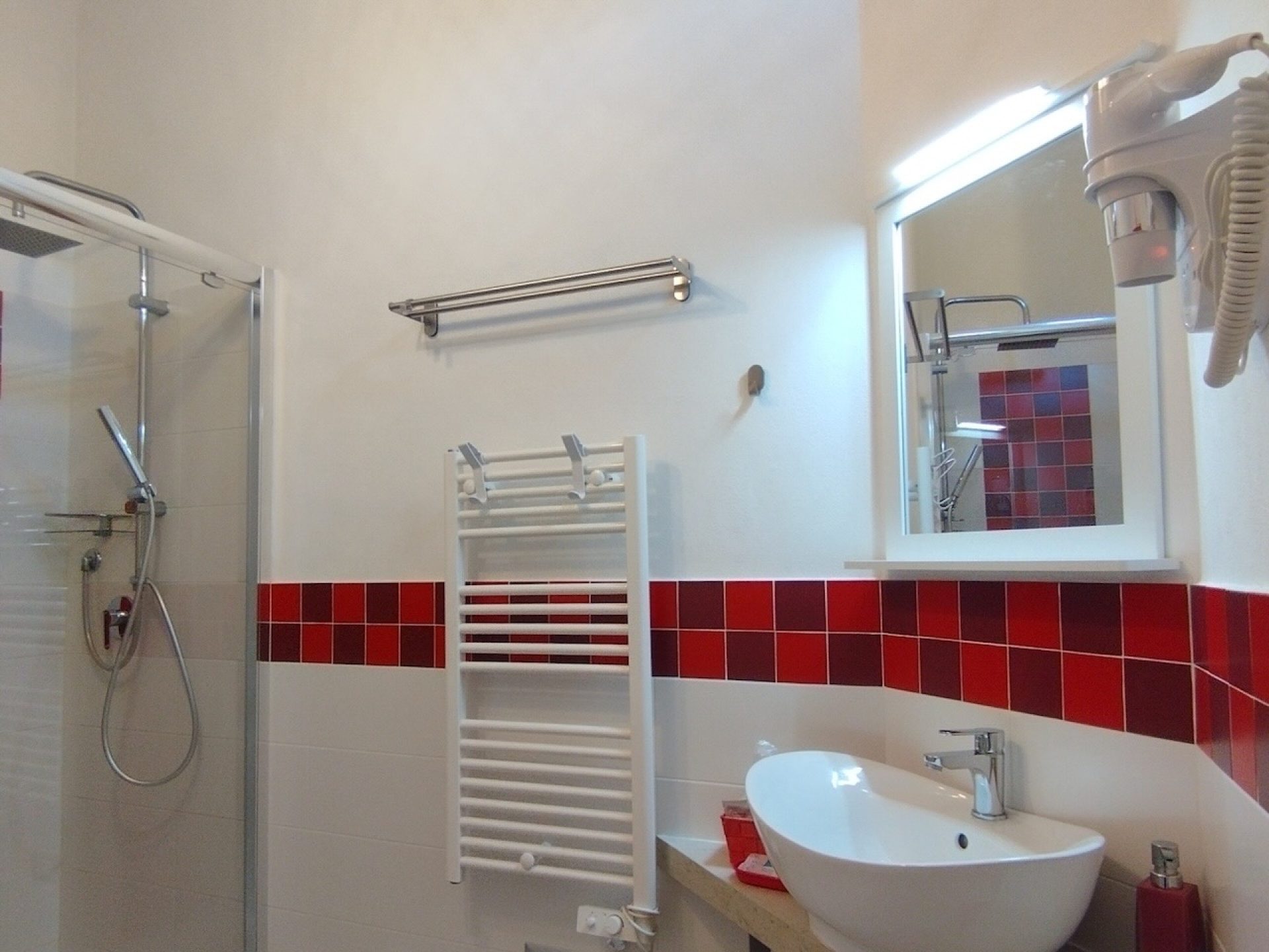 Bagno della camera Melagrana - Capo al Piano B&B