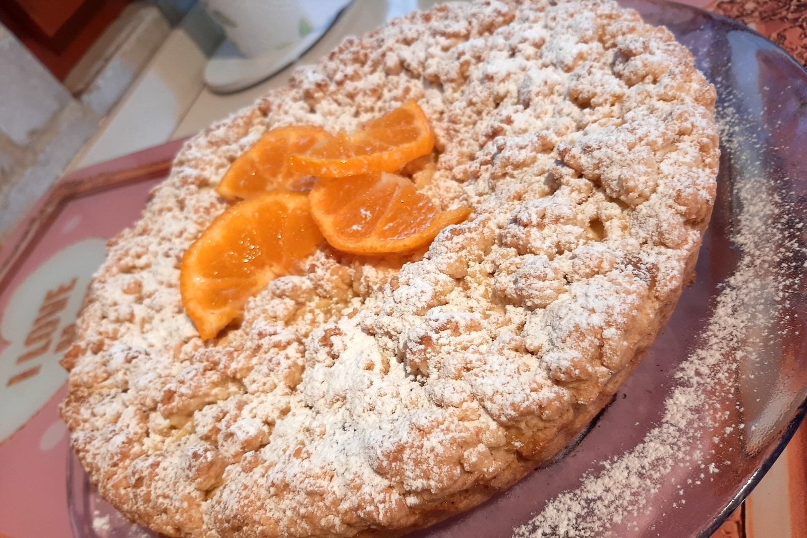 Dolce servito a colazione al B&B Capo al Piano