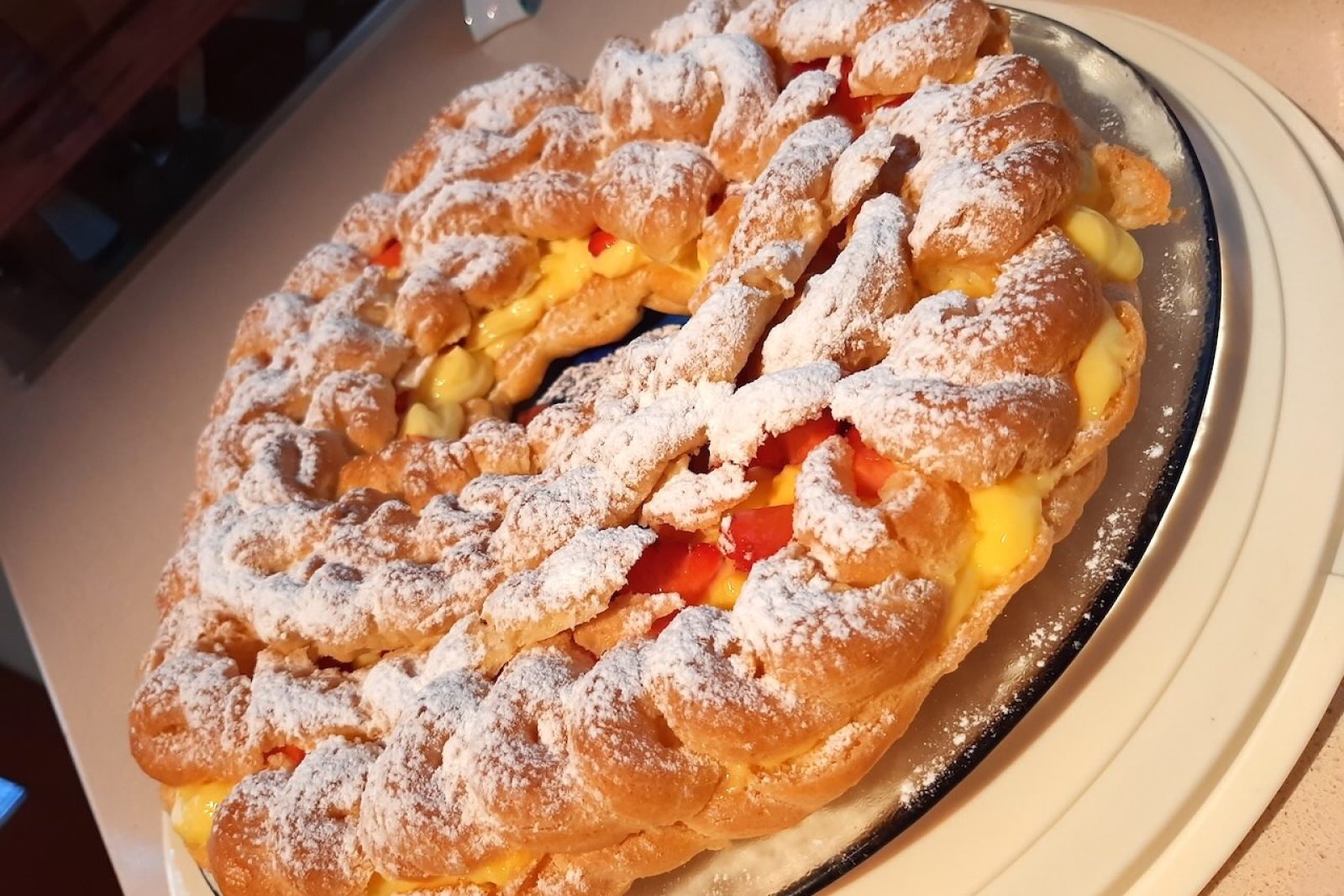 Dolce servito a colazione al B&B Capo al Piano